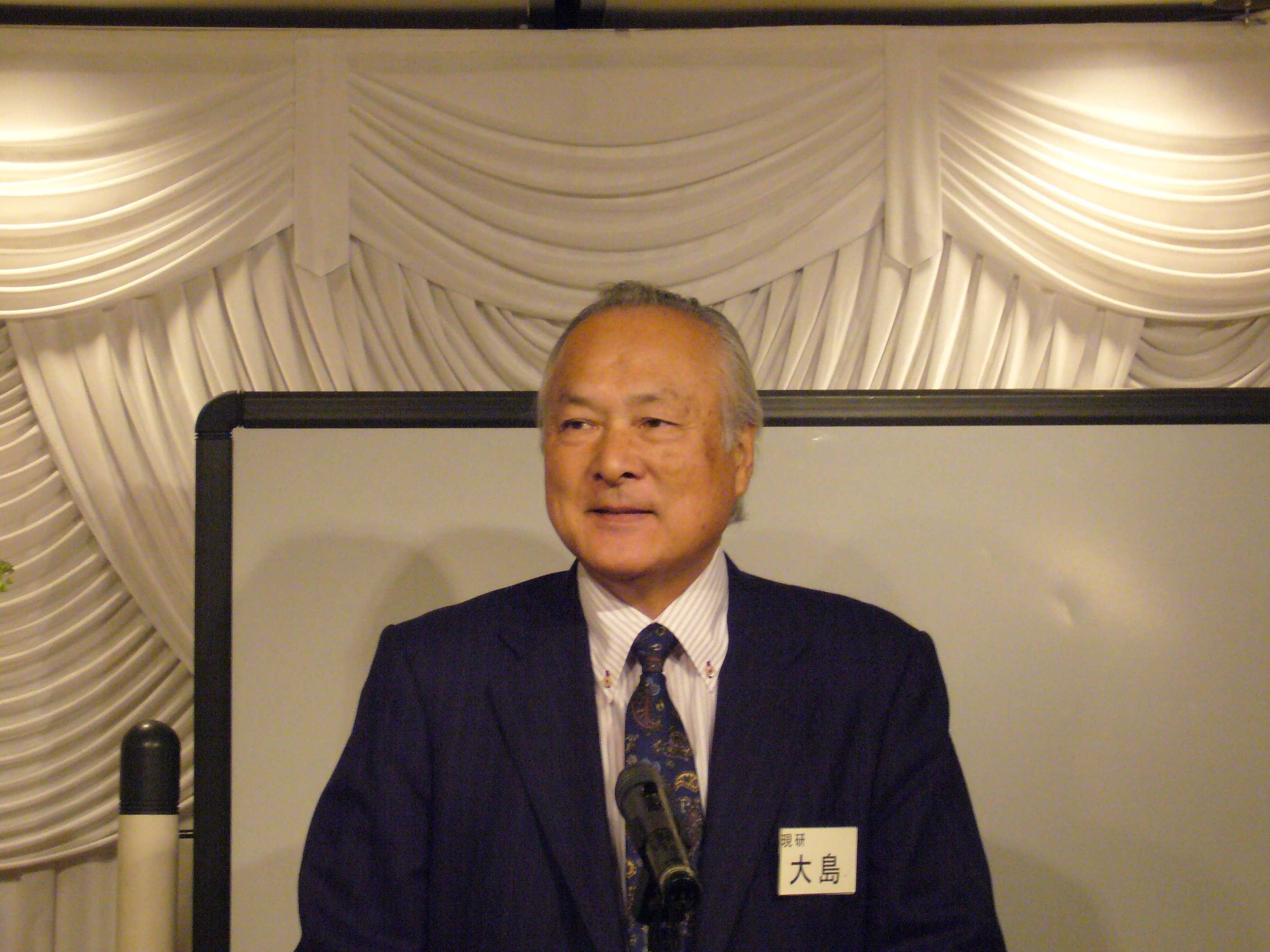 大島上級主任研究員講演