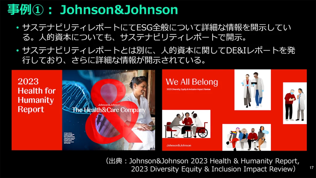 事例①Johnson&Johnson